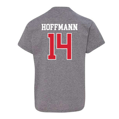 Nebraska - NCAA Softball : Kacie Hoffmann - Sports Shersey Youth T-Shirt-1