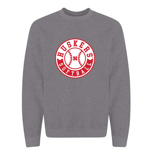 Nebraska - NCAA Softball : Carlie Muhlbach - Sports Shersey Crewneck Sweatshirt-0