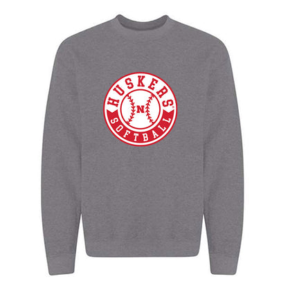 Nebraska - NCAA Softball : Alexis Jensen - Sports Shersey Crewneck Sweatshirt-0