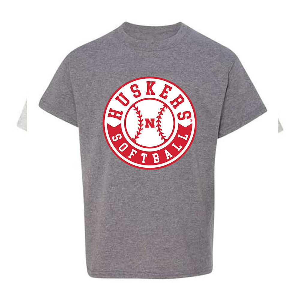 Nebraska - NCAA Softball : Kaylin Kinney - Youth T-Shirt Sports Shersey