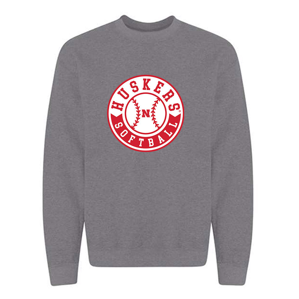 Nebraska - NCAA Softball : Olivia DiNardo - Sports Shersey Crewneck Sweatshirt-0