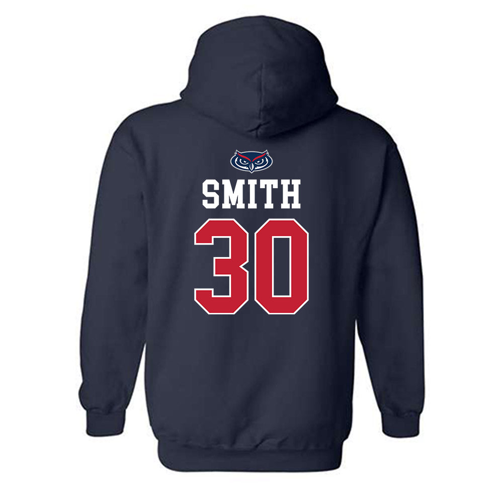 FAU - NCAA Men's Basketball : Lachlan Smith - Hooded Sweatshirt-1