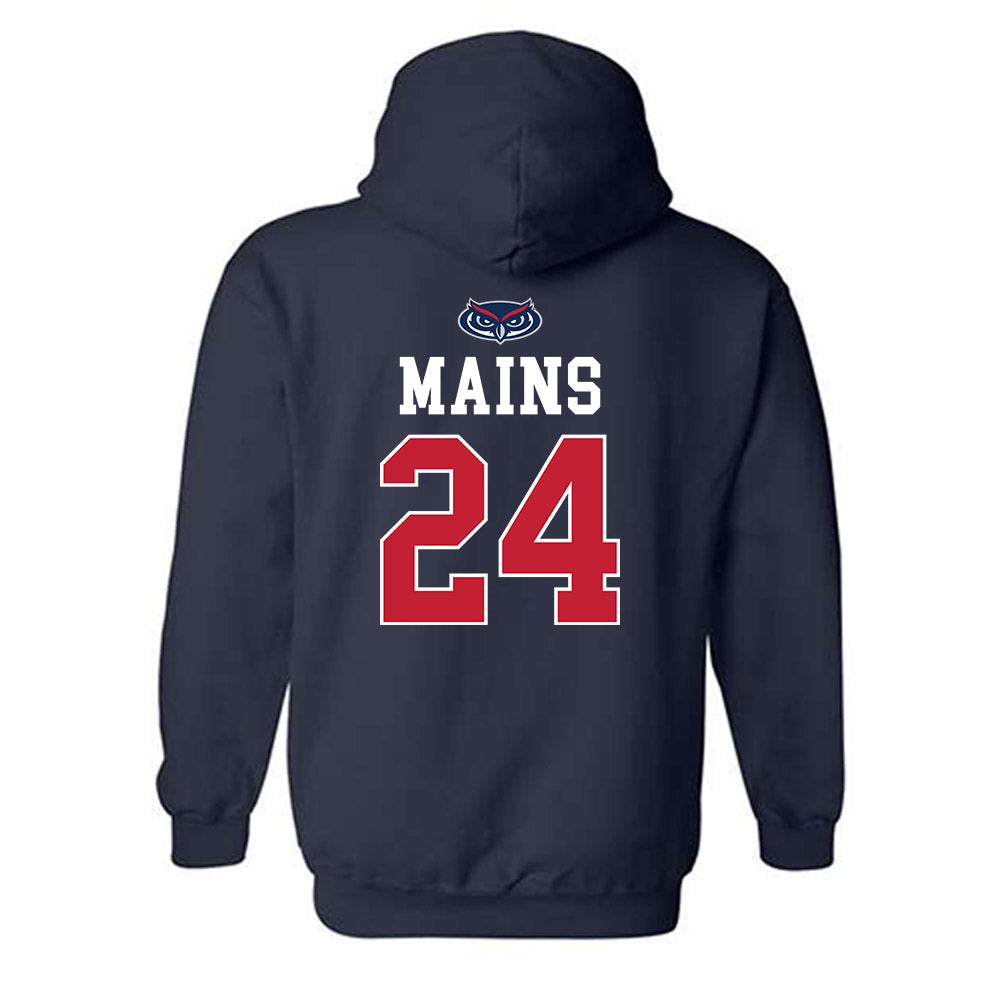 FAU - NCAA Women's Basketball : Sydney Mains - Hooded Sweatshirt