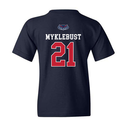 FAU - NCAA Women's Basketball : Maria Myklebust - Youth T-Shirt