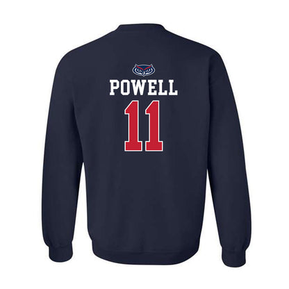 FAU - NCAA Men's Basketball : Jakel Powell - Crewneck Sweatshirt Sports Shersey