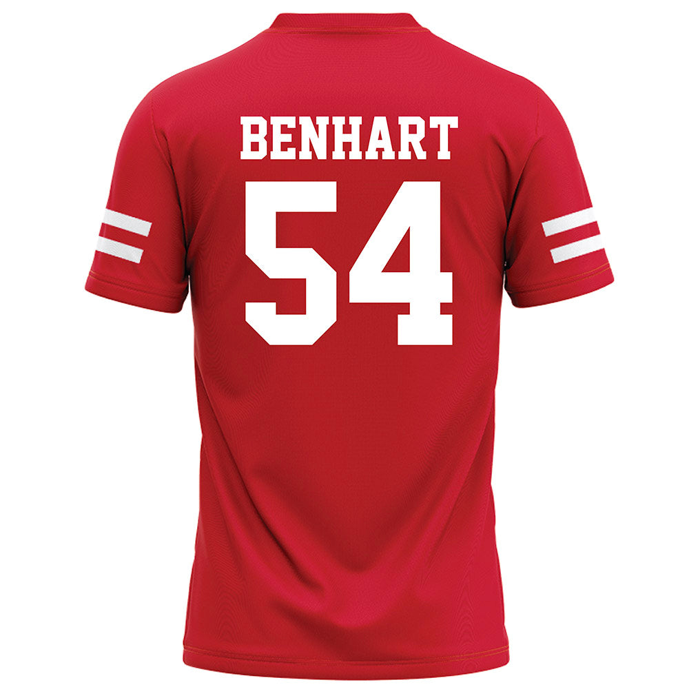 Nebraska - NCAA Football : Bryce Benhart - Red Football Jersey