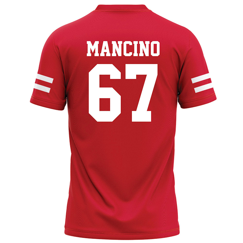 Nebraska - NCAA Football : Joey Mancino - Red Football Jersey