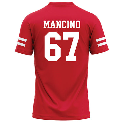 Nebraska - NCAA Football : Joey Mancino - Red Football Jersey