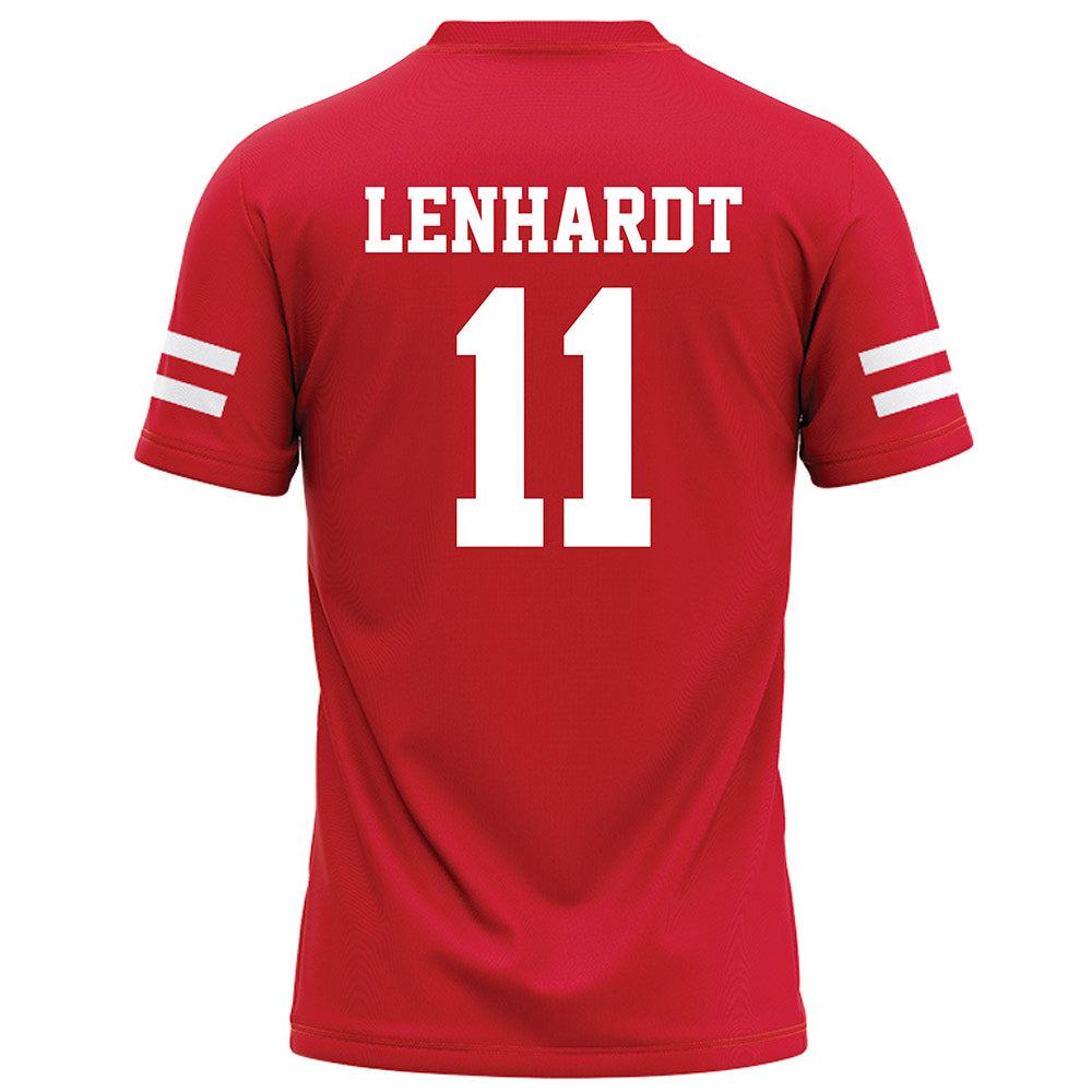 Nebraska - NCAA Football : Cameron Lenhardt - Red Football Jersey