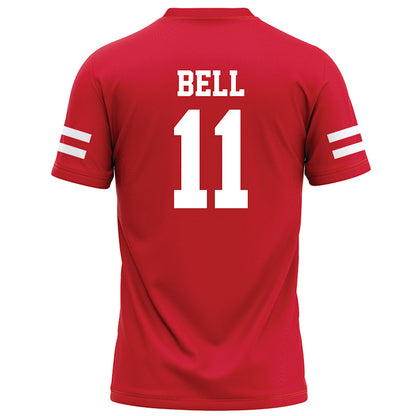 Nebraska - NCAA Football : Demitrius Bell - Red Football Jersey-1