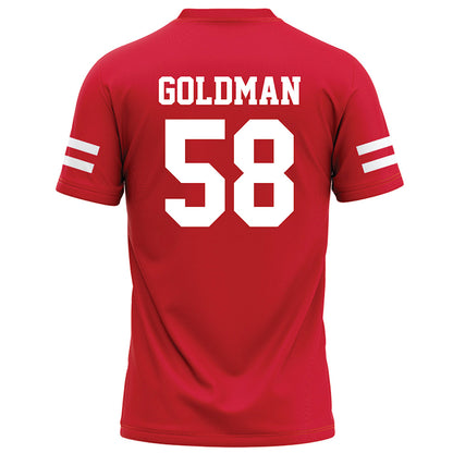 Nebraska - NCAA Football : Mason Goldman - Red Football Jersey