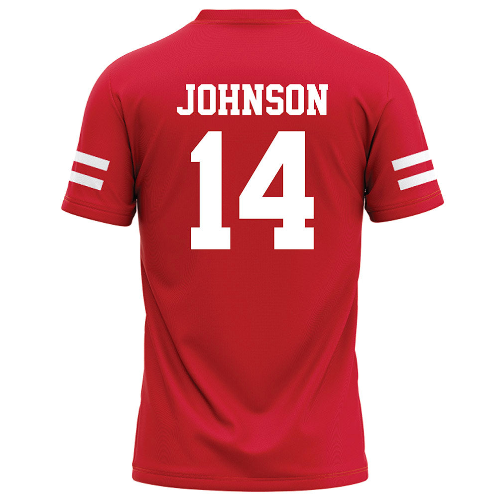 Nebraska - NCAA Football : Rahmir Johnson - Red Football Jersey