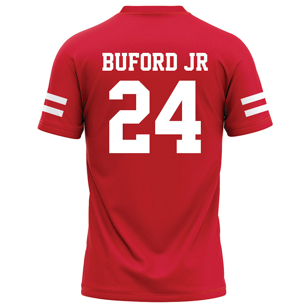 Nebraska - NCAA Football : Marques Buford Jr - Red Football Jersey