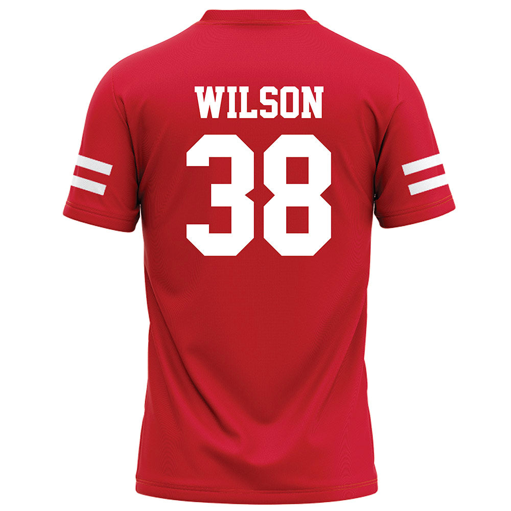 Nebraska - NCAA Football : Cooper Wilson - Red Football Jersey