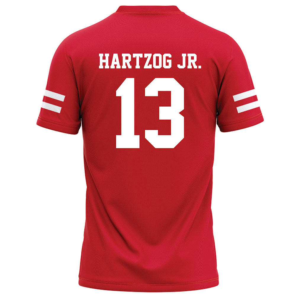 Nebraska - NCAA Football : Malcolm Hartzog Jr. - Red Football Jersey
