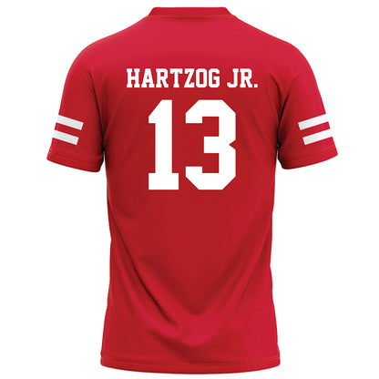 Nebraska - NCAA Football : Malcolm Hartzog Jr. - Red Football Jersey