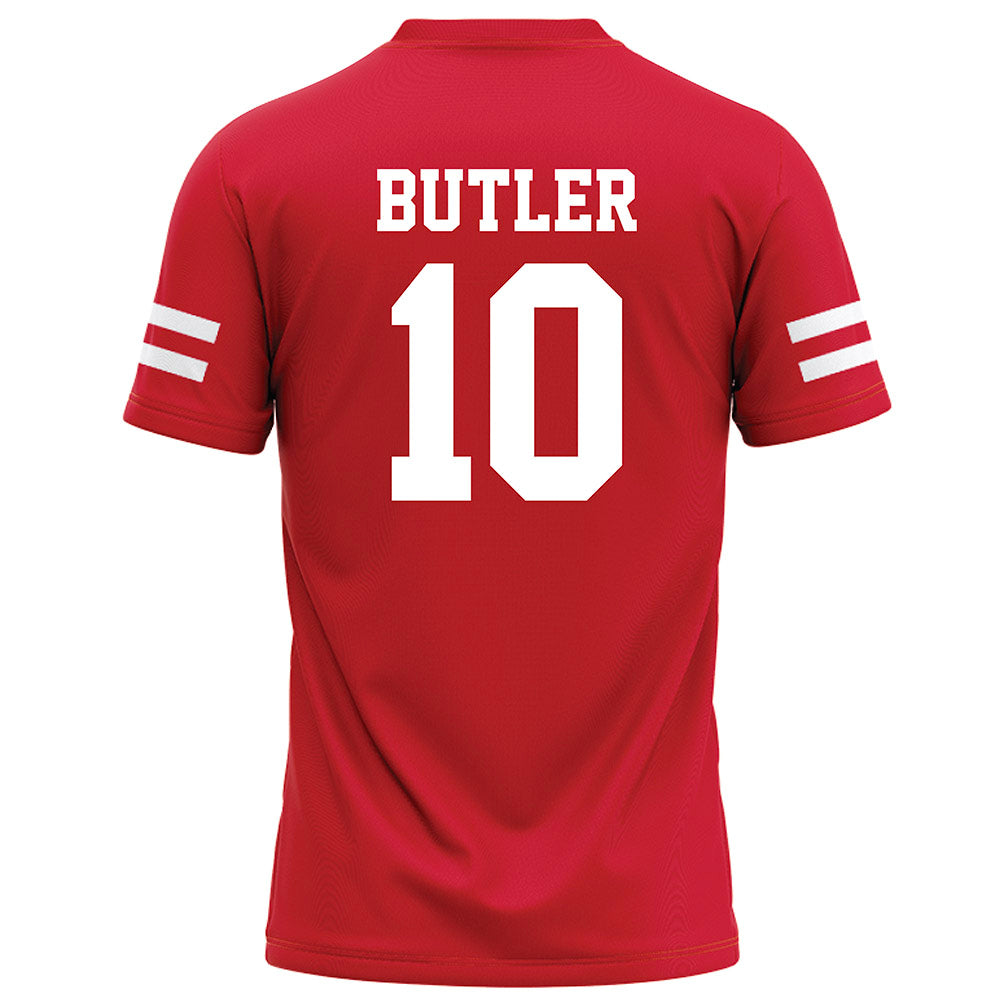 Nebraska - NCAA Football : Jimari Butler - Red Football Jersey