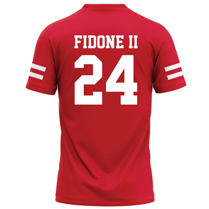 Nebraska - NCAA Football : Thomas Fidone II - Red Football Jersey