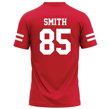 Nebraska - NCAA Football : Keelan Smith - Red Football Jersey