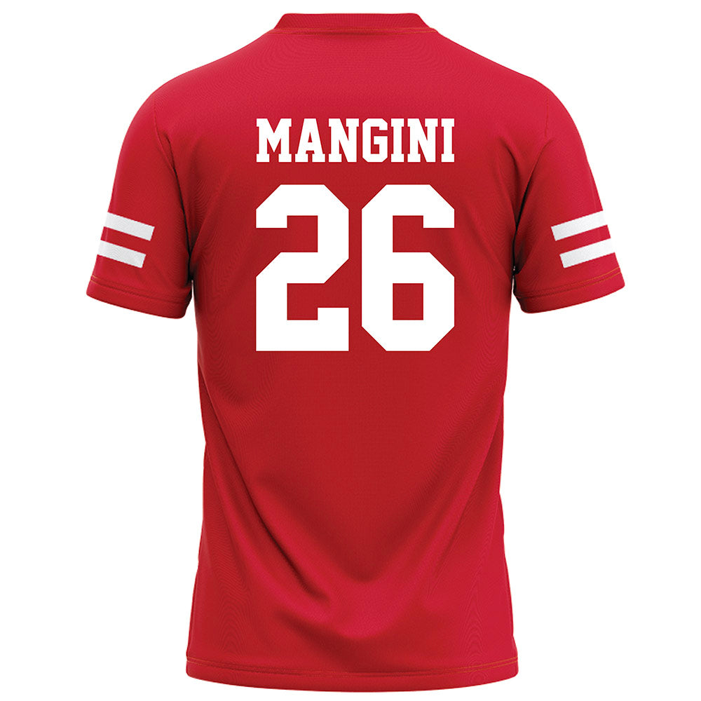 Nebraska - NCAA Football : Roman Mangini - Red Football Jersey