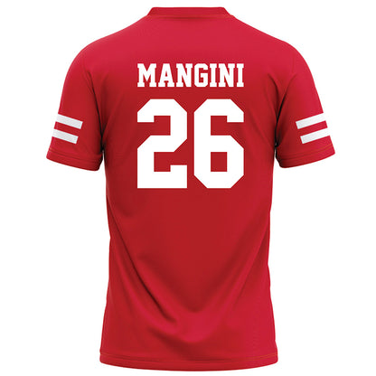 Nebraska - NCAA Football : Roman Mangini - Red Football Jersey