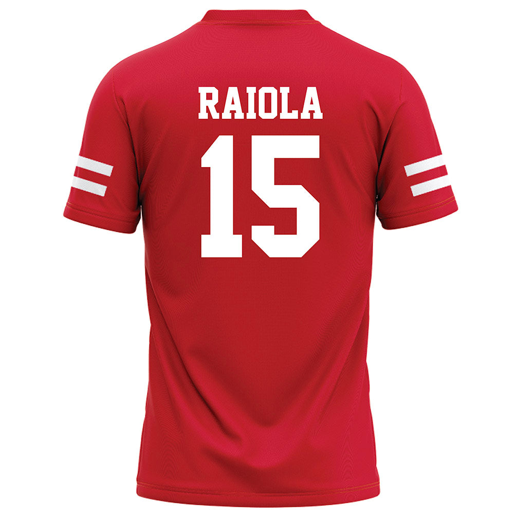 Nebraska - NCAA Football : Dylan Raiola - Red Football Jersey