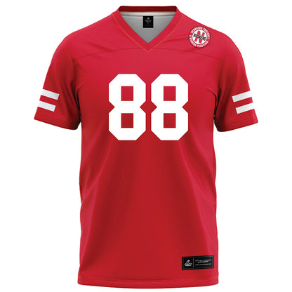 Nebraska - NCAA Football : Cooper Hausmann - Red Football Jersey