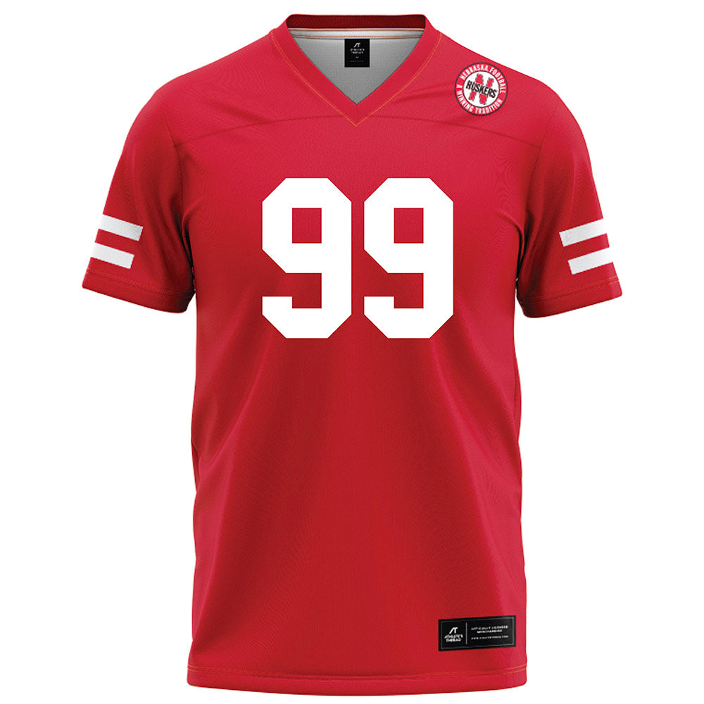 Nebraska - NCAA Football : Dylan Parrott - Red Football Jersey-0