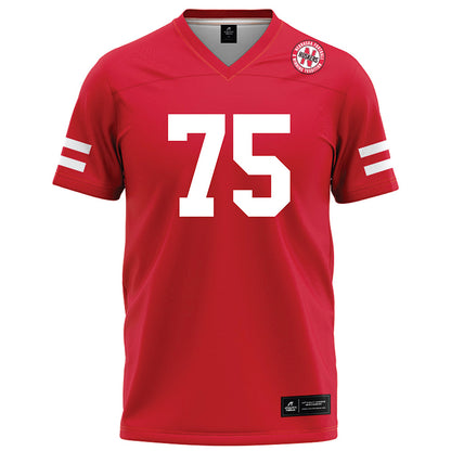 Nebraska - NCAA Football : Tyler Knaak - Red Football Jersey