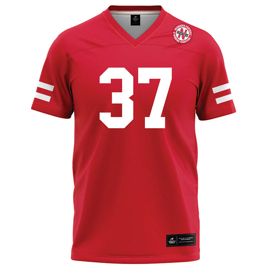 Nebraska - NCAA Football : Donovan Jones - Red Football Jersey-0