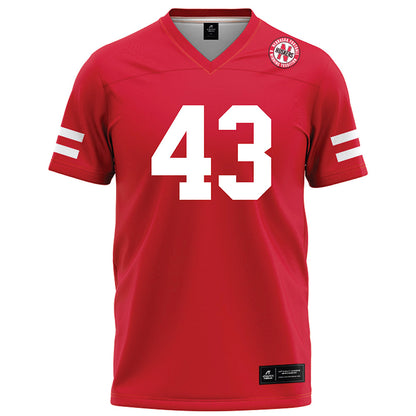 Nebraska - NCAA Football : Michael Booker III - Red Football Jersey