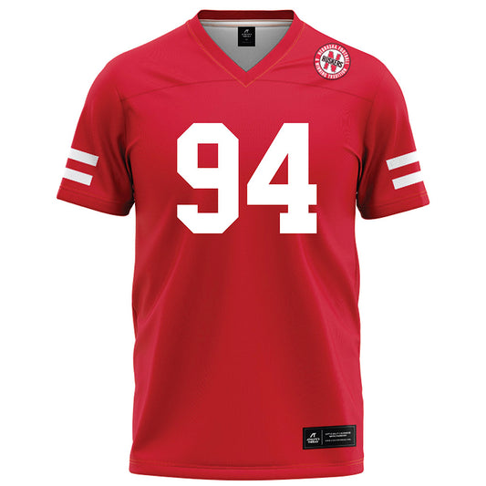 Nebraska - NCAA Football : Aidan Flege - Red Football Jersey-0
