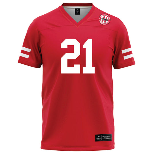 Nebraska - NCAA Football : Rex Guthrie - Red Football Jersey-0