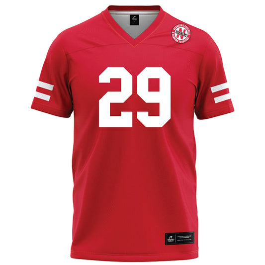 Nebraska - NCAA Football : Braylen Prude - Red Football Jersey-0