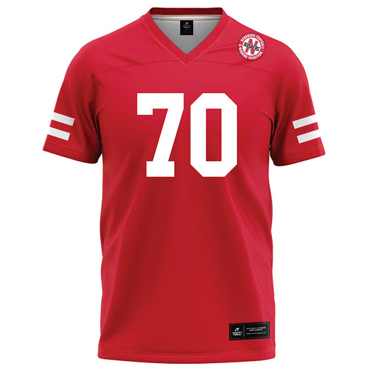 Nebraska - NCAA Football : Nolan Fennessy - Red Football Jersey