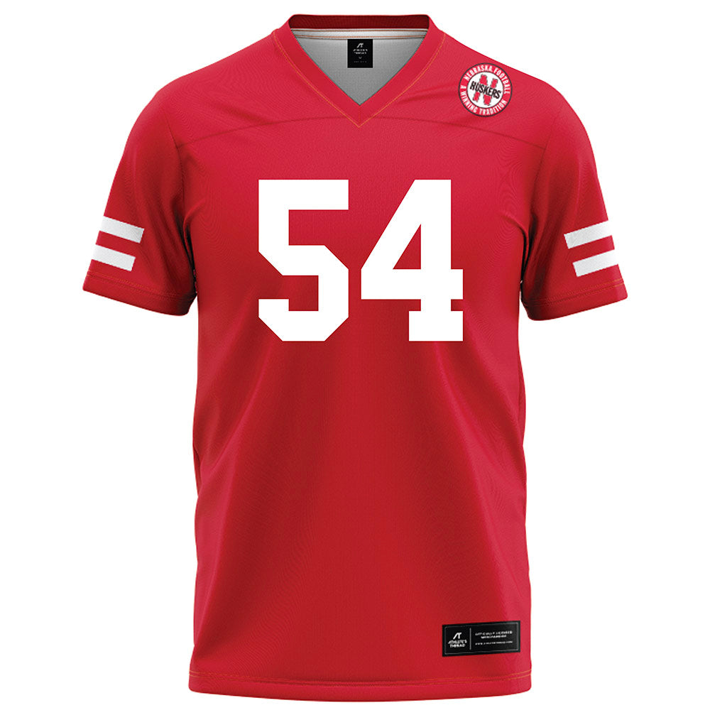 Nebraska - NCAA Football : Bryce Benhart - Red Football Jersey