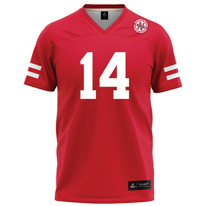 Nebraska - NCAA Football : Rahmir Johnson - Red Football Jersey