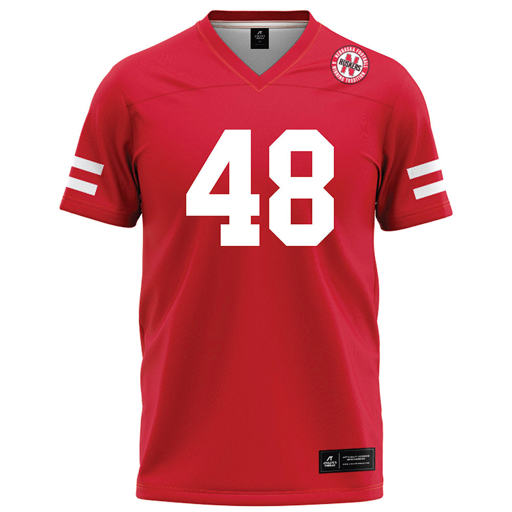 Nebraska - NCAA Football : Cayden Echternach - Red Football Jersey