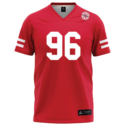 Nebraska - NCAA Football : Camden Witucki - Red Football Jersey