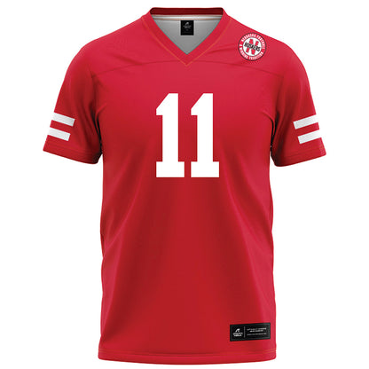 Nebraska - NCAA Football : Bode Soukup - Red Football Jersey-0