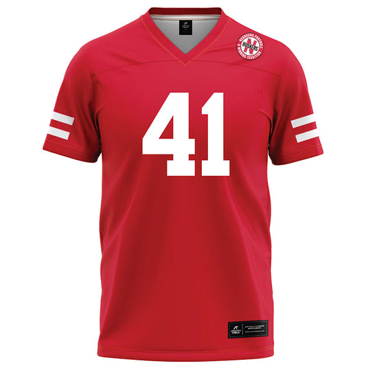 Nebraska - NCAA Football : Elliott Brown - Red Football Jersey