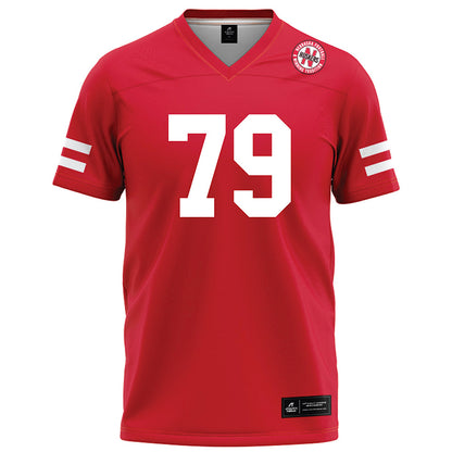 Nebraska - NCAA Football : Shawn Hammerbeck - Red Football Jersey-0