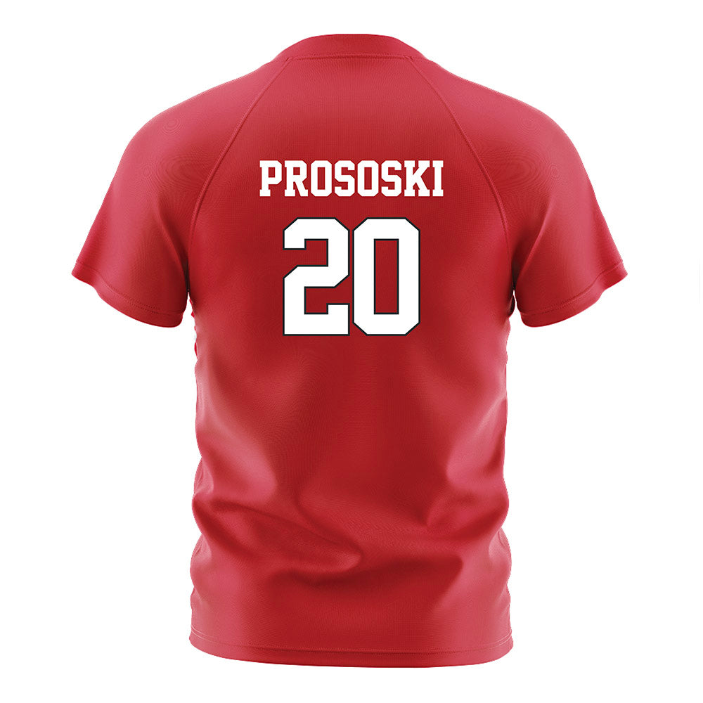 Nebraska - NCAA Women's Soccer : Emma Prososki - Red Soccer Jersey