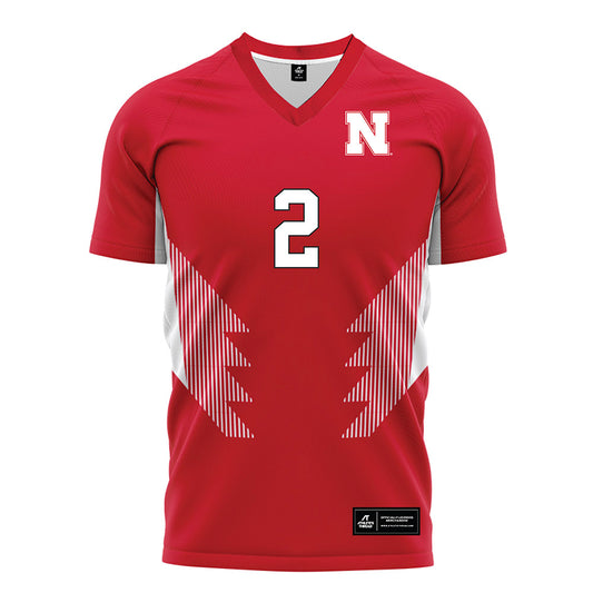 Nebraska - NCAA Women's Soccer : Haley Peterson - Red Soccer Jersey