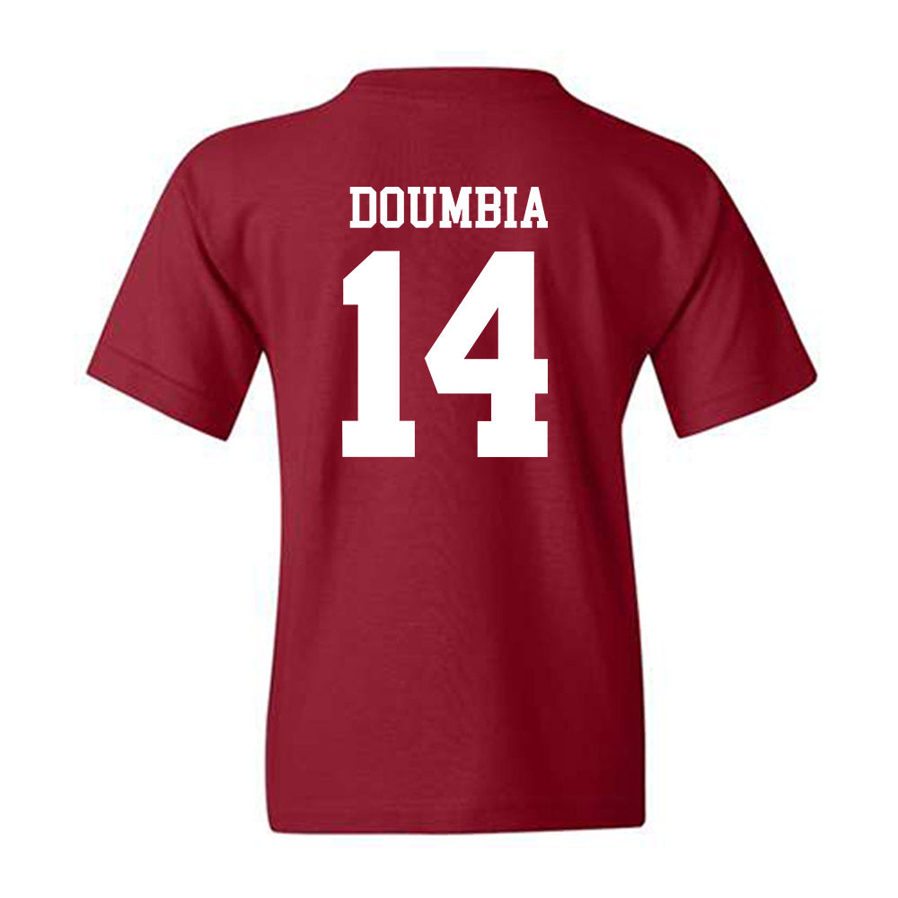 UMass - NCAA Men's Basketball : Amadou Doumbia - Generic Shersey Youth T-Shirt-1