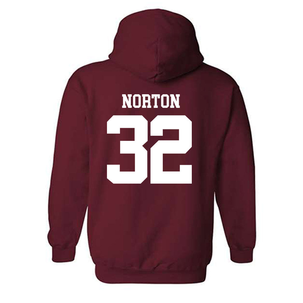 UMass - NCAA Men's Ice Hockey : James Norton - Hooded Sweatshirt