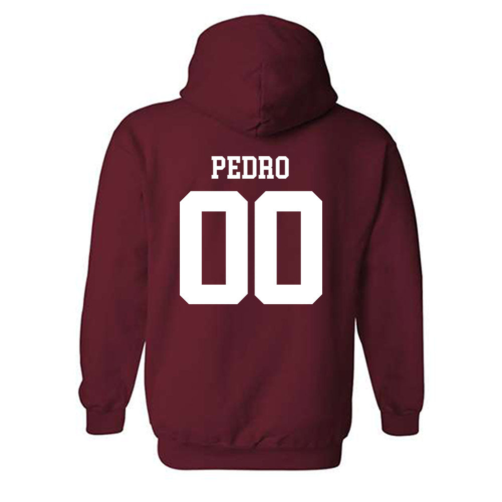 UMass - NCAA Football : Elijah Pedro - Generic Shersey Hooded Sweatshirt-1