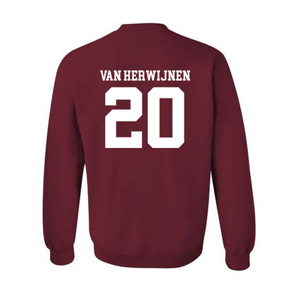 UMass - NCAA Women's Field Hockey : Myrte van Herwijnen - Generic Shersey Crewneck Sweatshirt-1