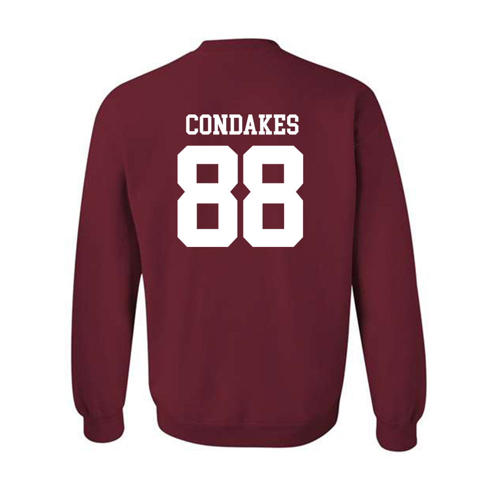 UMass - NCAA Football : John Condakes - Generic Shersey Crewneck Sweatshirt