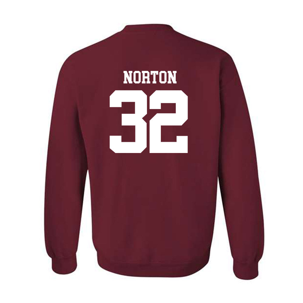 UMass - NCAA Men's Ice Hockey : James Norton - Crewneck Sweatshirt